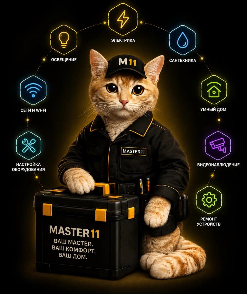 Мастер MASTER11 с профессиональным набором инструментов